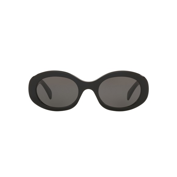 Celine CL40194U Sunglasses Shiny Solid Black Acetate/Metal main image 2
